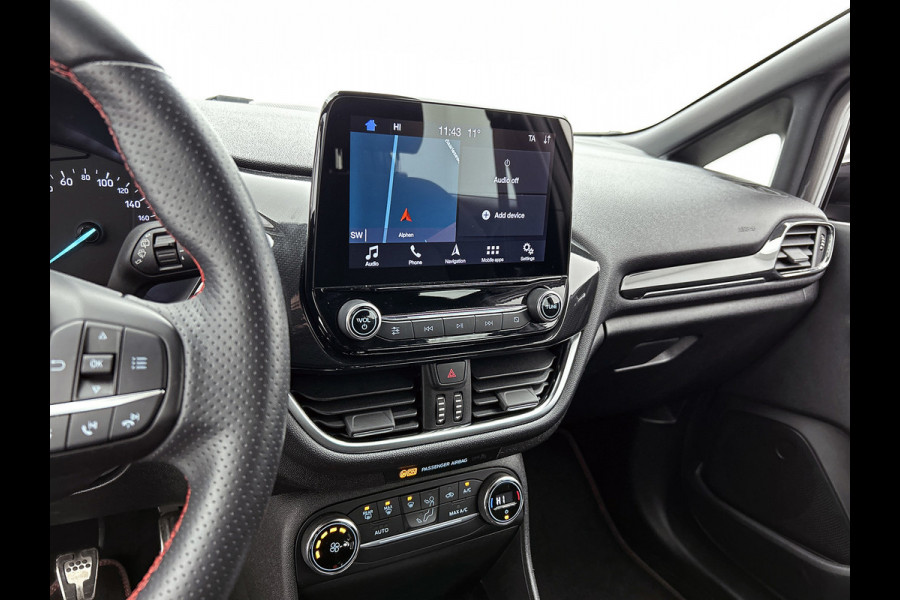 Ford Fiesta 1.0 EcoBoost ST-Line (NAVIGATIE, CARPLAY, LED, STUURBEDIENING, CLIMA, 1e EIGENAAR, GOED ONDERHOUDEN)