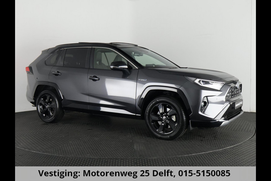 Toyota RAV4 2.5 EXECUTIVE PACK BITONE SCHUIFDAK GARANTIE 2029 LEDER. CAMERA. CARPLAY NAVIGATIE. ELEKTRISCHE ACHTERKLEP