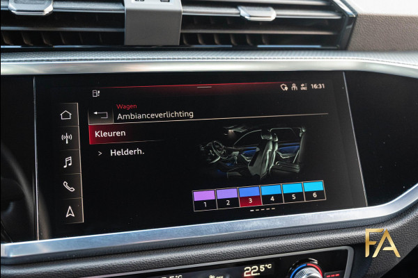 Audi Q3 Sportback 45 TFSI e S Line Edition One 20Inch|Leder|MatrixLED|Ambianceverlichting|Fullblack