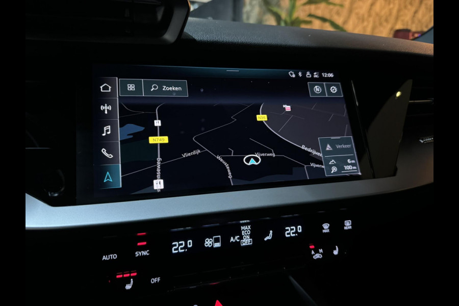 Audi A3 Sportback 35 TFSI S edition Garantie Carplay Camera StoelVW Elek Stoelen Elek Achterklep ACC Naiv Clima Led Dab Rijklaar