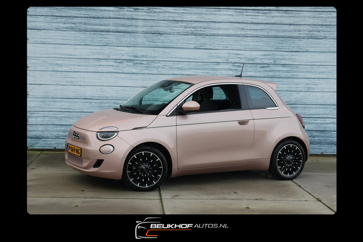 Fiat 500 3+1 Icon 42 kWh Soh 92% Carplay Navi Velgen Camera