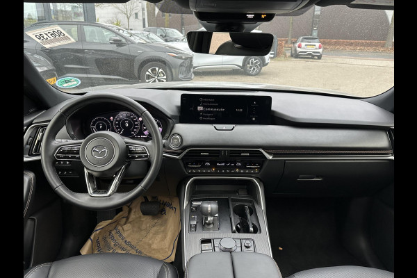 Mazda CX-80 2.5 e-SkyActiv PHEV Homura Plus 6p. 7 PERSOONS| ELEK. ACHTERKLEP | PANO| HEAD-UP | DODE HOEK| ADAPTIVE. CRUISE | ACHTERBANK VERWARMD |BOSE | SUPER COMPLEET!