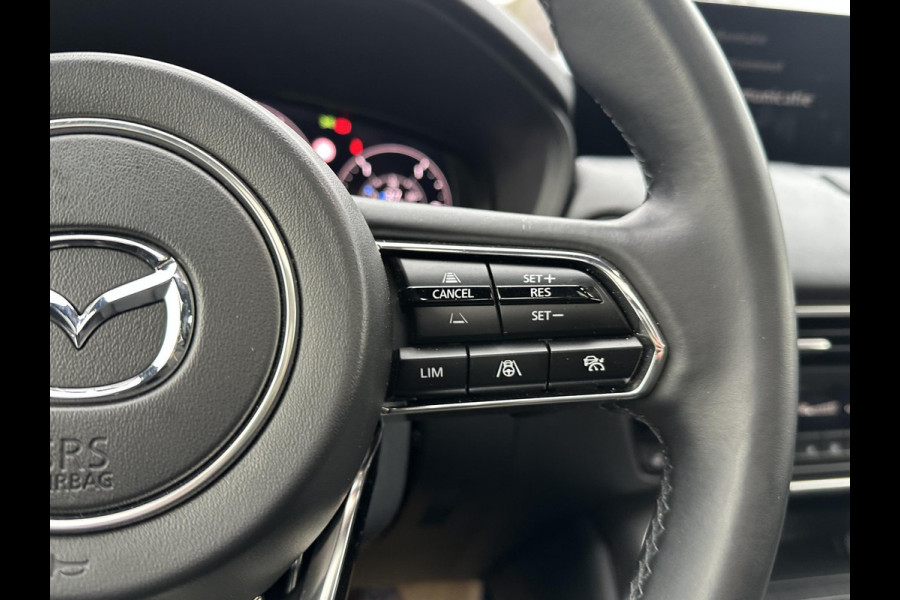Mazda CX-80 2.5 e-SkyActiv PHEV Homura Plus 6p. 7 PERSOONS| ELEK. ACHTERKLEP | PANO| HEAD-UP | DODE HOEK| ADAPTIVE. CRUISE | ACHTERBANK VERWARMD |BOSE | SUPER COMPLEET!