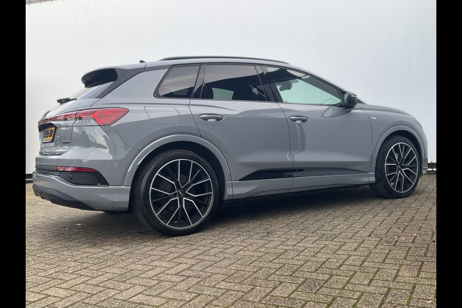 Audi Q4 e-tron 50 quattro Launch edition S Competition 77 kWh 1Eig Warmtepomp Sonos Camera Leer NL-Auto Uitstraling!