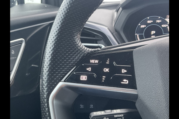 Audi Q4 e-tron 50 quattro Launch edition S Competition 77 kWh 1Eig Warmtepomp Sonos Camera Leer NL-Auto Uitstraling!