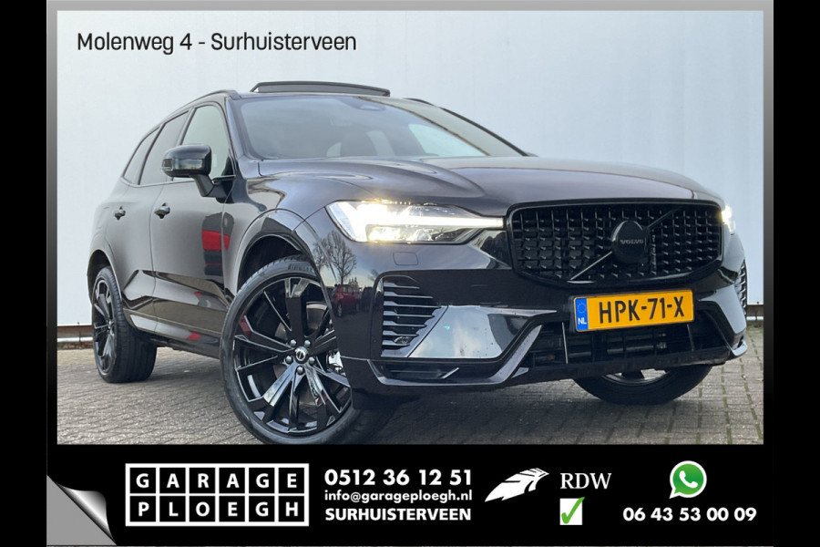 Volvo XC60 2.0 T8 456PK Plug-in hybrid AWD Ultra Black Edition Orig.NL Pano HUD Memory Carplay Trekhaak Harman/Kardon