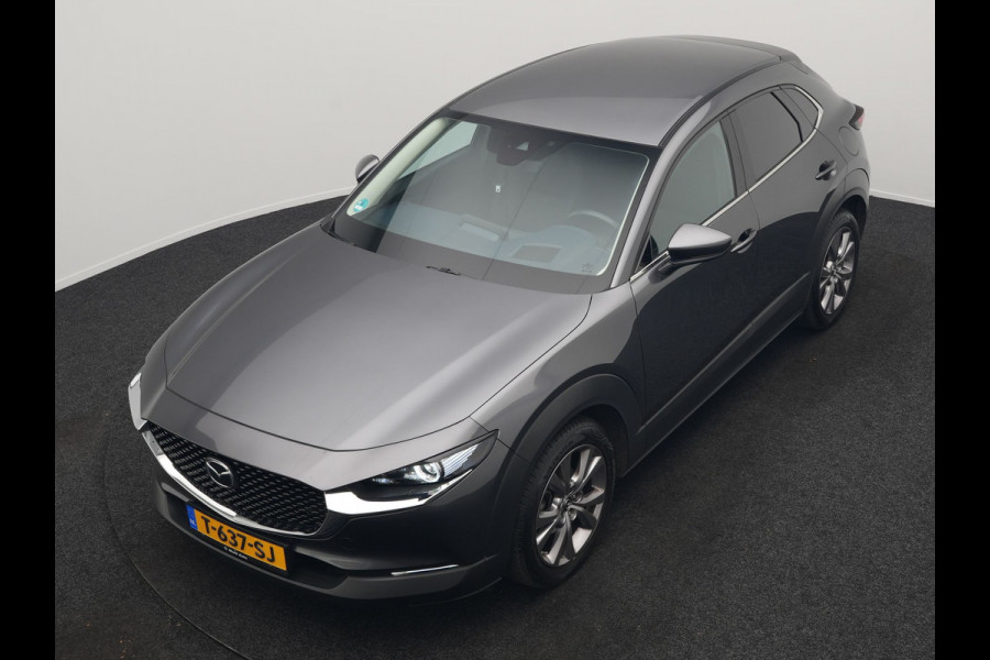 Mazda CX-30 2.0 e-SkyActiv-G M Hybrid Comfort Automaat | Adaptive Cruise | Trekhaak | Head Up | 360 Camera | BOSE Sound | Stuur & Stoelverwarming |  Apple Carplay | 18"L.M | LED Koplampen |