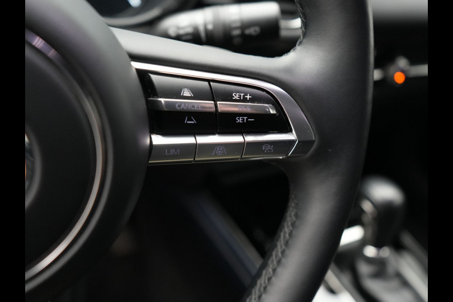 Mazda CX-30 2.0 e-SkyActiv-G M Hybrid Comfort Automaat | Adaptive Cruise | Trekhaak | Head Up | 360 Camera | BOSE Sound | Stuur & Stoelverwarming |  Apple Carplay | 18"L.M | LED Koplampen |