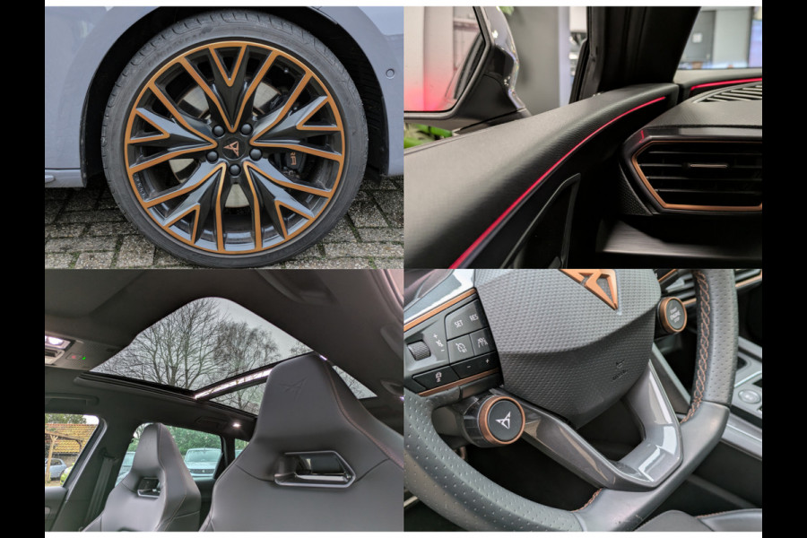 CUPRA Leon Sportstourer 1.4 e-Hybrid VZ Performance 245PK|Panodak|Stoel/Stuurverwarming|Adaptive-Cruise|Keyless-Entry|Camera