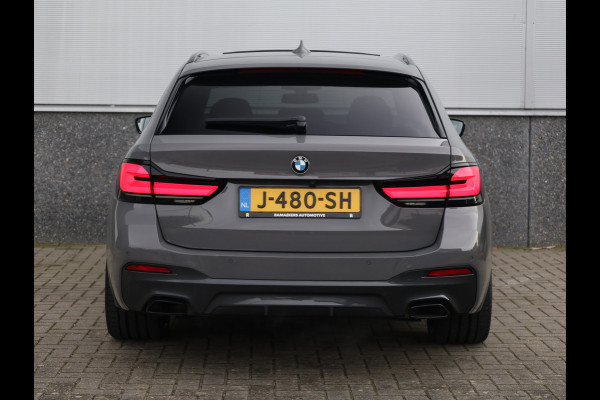 BMW 5 Serie Touring 530i High Executive M-Sport 20inch / Bernina Grau / Pano / Camera / Laser