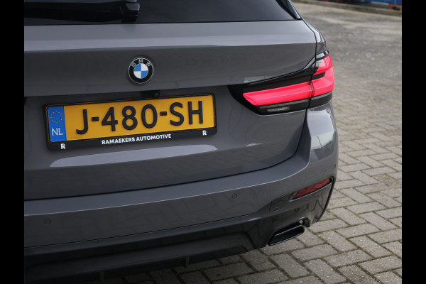 BMW 5 Serie Touring 530i High Executive M-Sport 20inch / Bernina Grau / Pano / Camera / Laser