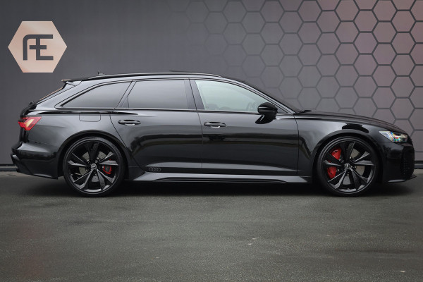 Audi A6 Avant RS 6 TFSI quattro | KERAMISCH | ACHTERASBESTURING | ADAPTIVE CRUISE | 360 CAMERA | TREKHAAK | SFEERVERLICHTING | CARBON IN