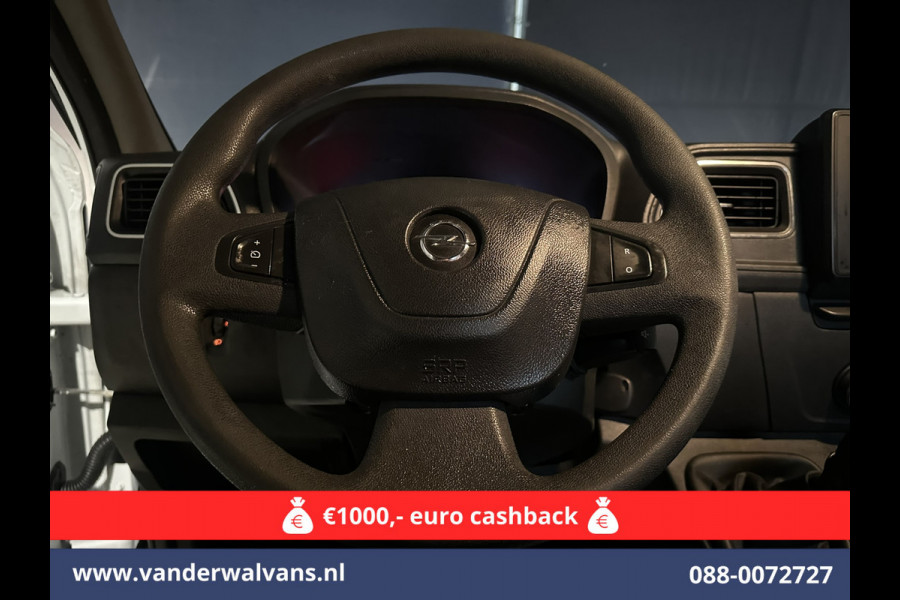 Opel Movano 2.3 CDTI L3H2 *PostNL inrichting* Euro6 Airco | Navigatie | Camera | Cruisecontrol | Parkeersensoren Doorloopdeur, 270 Gr. achterdeuren, Sidebars