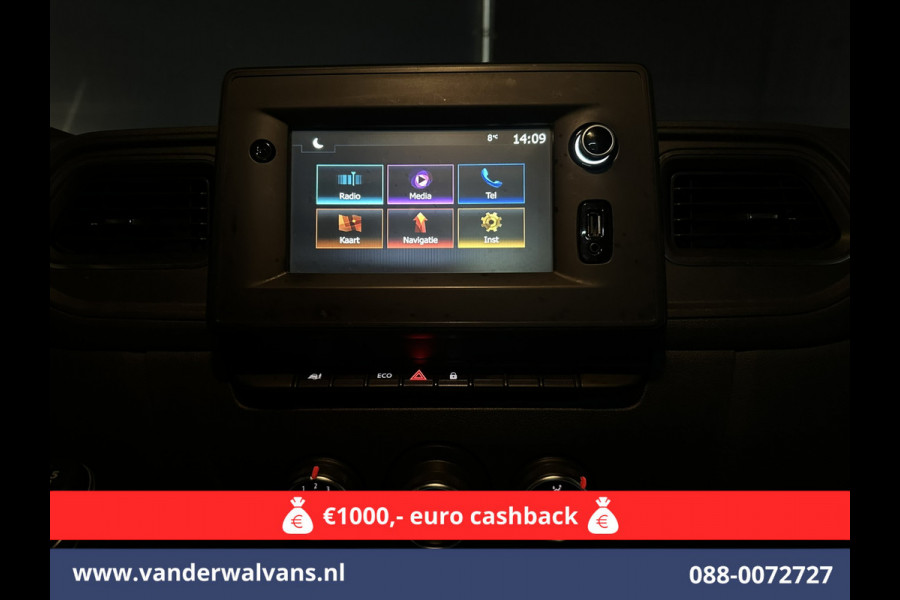 Opel Movano 2.3 CDTI L3H2 *PostNL inrichting* Euro6 Airco | Navigatie | Camera | Cruisecontrol | Parkeersensoren Doorloopdeur, 270 Gr. achterdeuren, Sidebars
