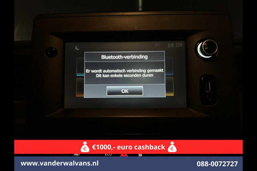 Opel Movano 2.3 CDTI L3H2 *PostNL inrichting* Euro6 Airco | Navigatie | Camera | Cruisecontrol | Parkeersensoren Doorloopdeur, 270 Gr. achterdeuren, Sidebars