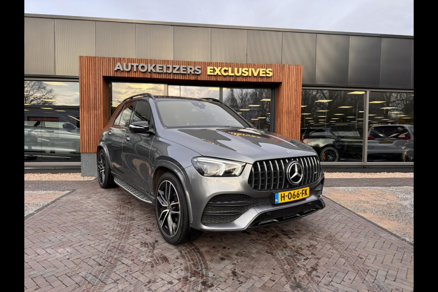 Mercedes-Benz GLE 450 4MATIC Premium Plus AMG Luchtvering Pano Treeplanken Navi Burmeister 22”