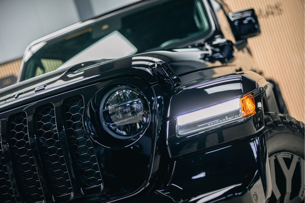 Jeep Wrangler Unlimited 4xe 380 Rubicon Dikke Custom Made Jeep Wrangler, Cabrio top elektrische bedienbaar.