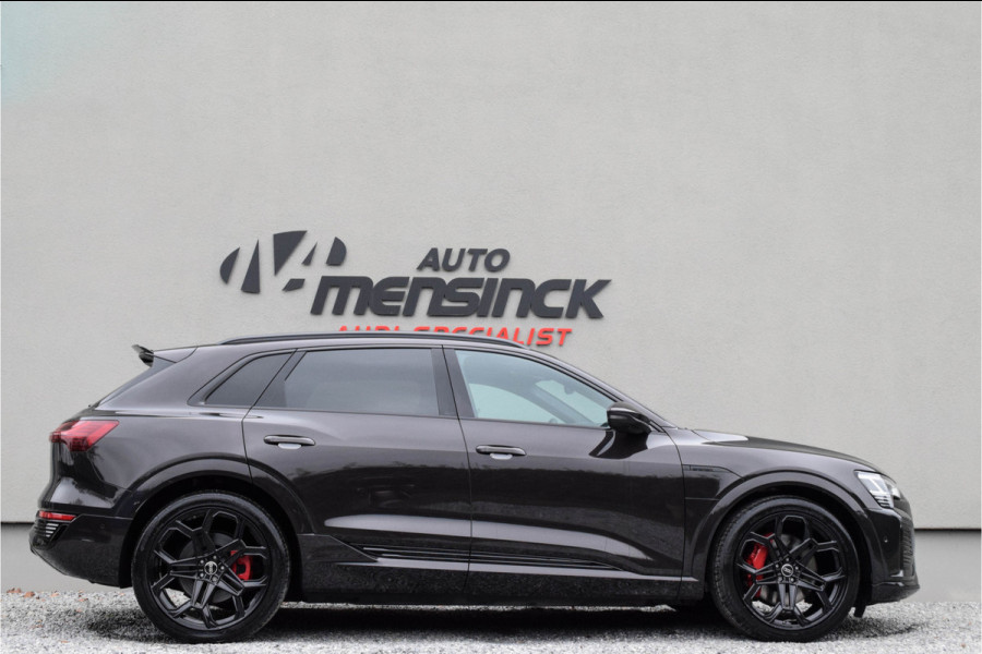 Audi Q8 e-tron 55 Quattro / 2x S-line/ Luchtvering/ Standkachel/ Top View/ Trekhaak/ Panoramadak/ 300kW (408PK)