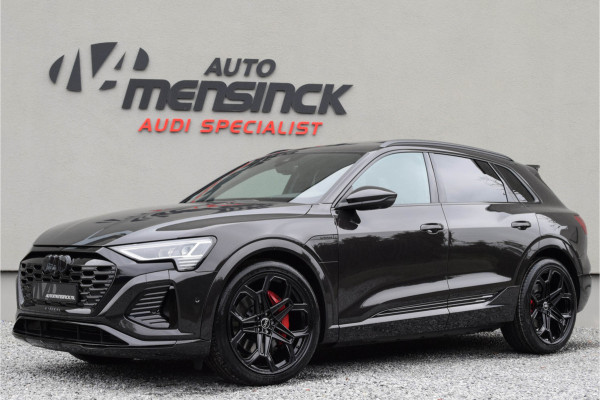 Audi Q8 e-tron 55 Quattro / 2x S-line/ Luchtvering/ Standkachel/ Top View/ Trekhaak/ Panoramadak/ 300kW (408PK)