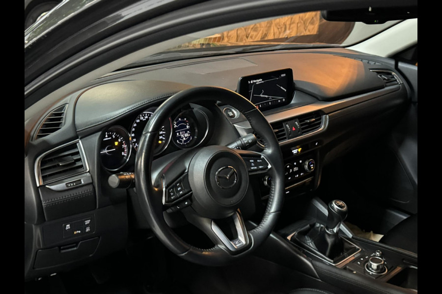 Mazda 6 2.0 SkyActiv-G 165 TS+ Garantie Trekhaak Carplay StoelVW Keyless Blindspot Cruise Clima Navi PDC Led Dab Rijklaar