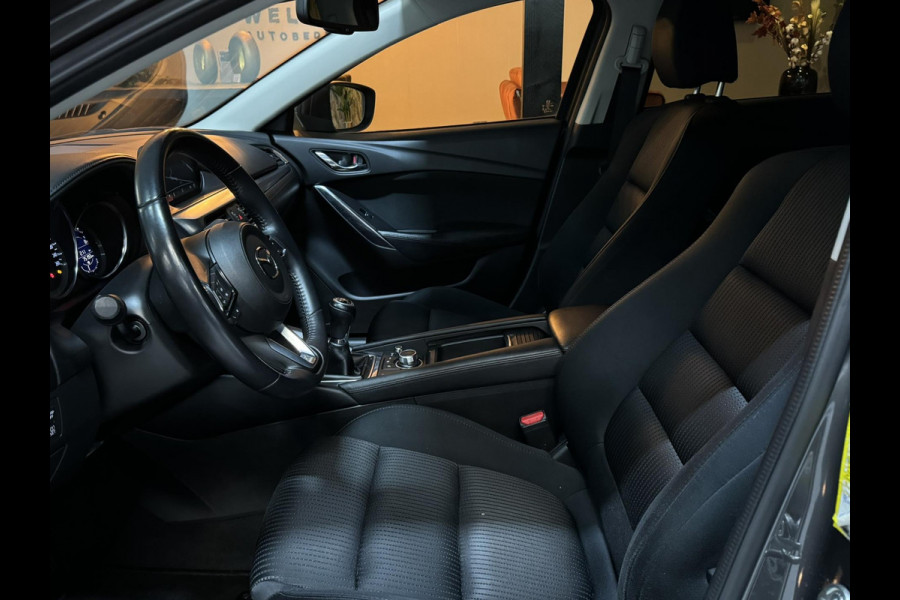 Mazda 6 2.0 SkyActiv-G 165 TS+ Garantie Trekhaak Carplay StoelVW Keyless Blindspot Cruise Clima Navi PDC Led Dab Rijklaar