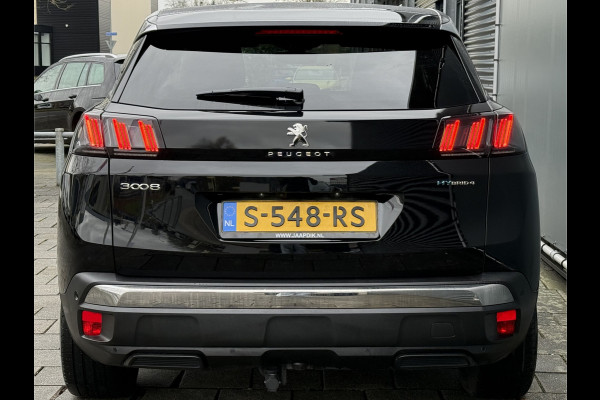Peugeot 3008 BWJ 2022 | 1.6 HYbrid4 300PK Blue Allure | TREKHAAK | LEDER/STOF | CAMERA A | CLIMA | NAVI | CARPLAY | STOELVERW | PDC 2X |
