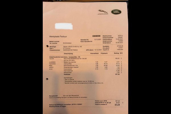 Jaguar I-PACE EV400 HSE 90 kWh / VOL met opties !