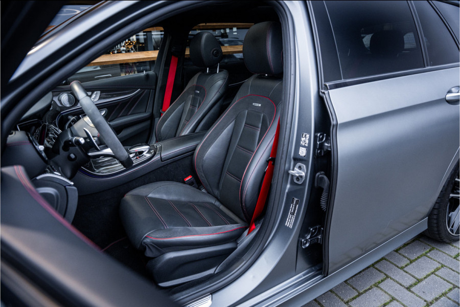 Mercedes-Benz E-Klasse Estate AMG 53 4MATIC Premium Plus - Magno Selenietgrijs | Panorama | Burmester | Stoelkoeling & Massage | Elek. Trekhaak