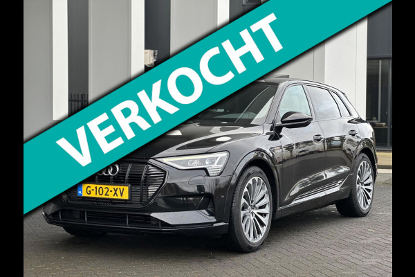 Audi e-tron E-tron 55 quattro advanced 95 kWh S-LINE, panoramadak,21 inch, 2 e eigenaar, nl auto met nationale auto pas