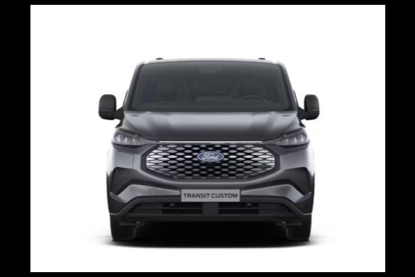 Ford E-Transit Custom 340 L2H1 Trend 65 kWh 218pk | Ford 8-weg verstelbare en verwarmbare bestuurdersstoel met armsteun (i.c.m. bijrijdersbank) | 13 polige trekhaak met Trailer Sway Control | Centrale dubbele vergrendeling | Driver Assistance Pack Premium | 2 AGM accus| 3-fase oplaadkabel | Vehicle Integration System