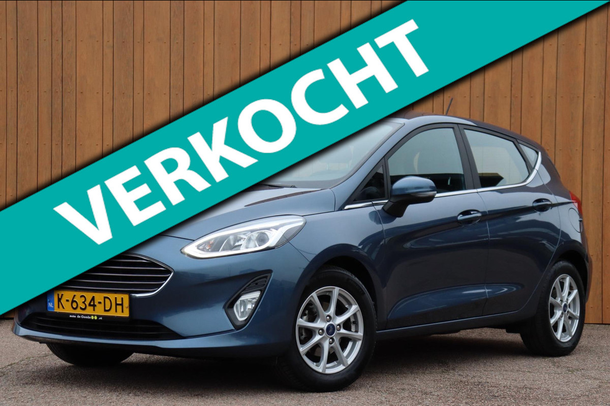 Ford Fiesta 1.0 EcoBoost Titanium org. NL navigatie carplay