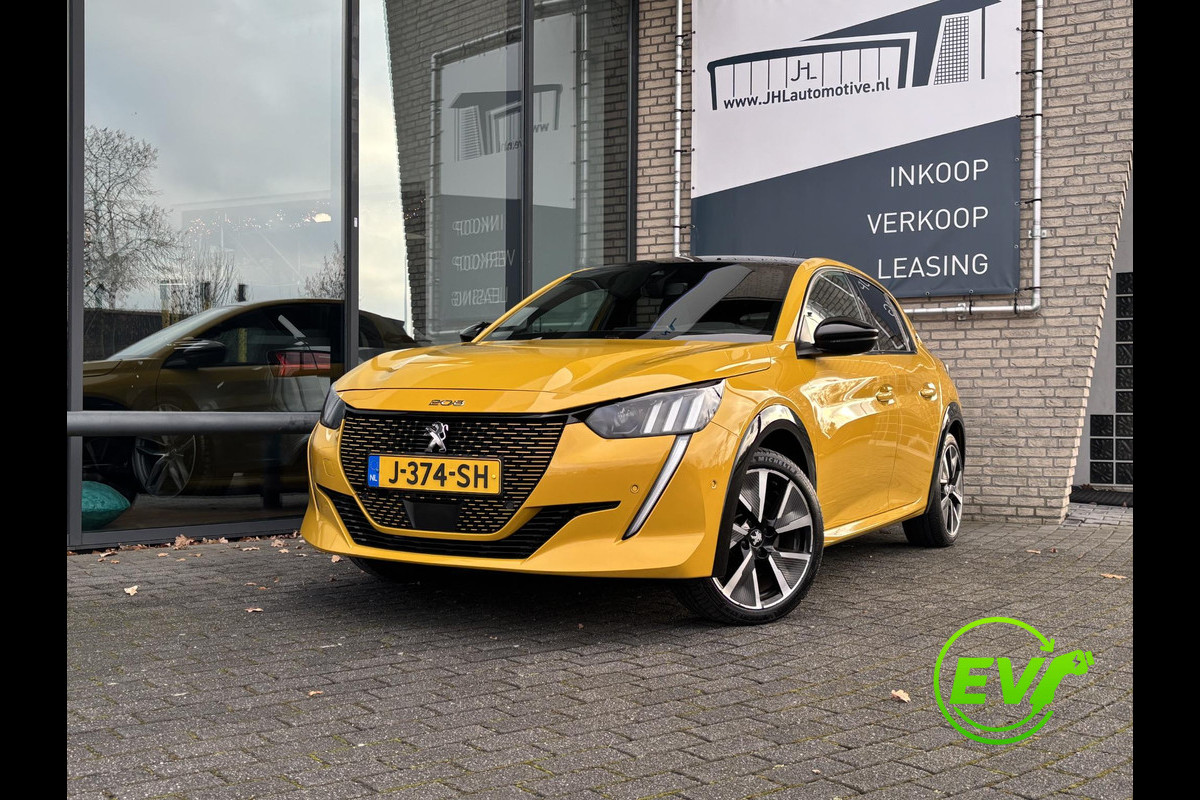 Peugeot e-208 EV GT 350 50 kWh*3FASE*CRUISE*ECC*CARPLAY*CAM*