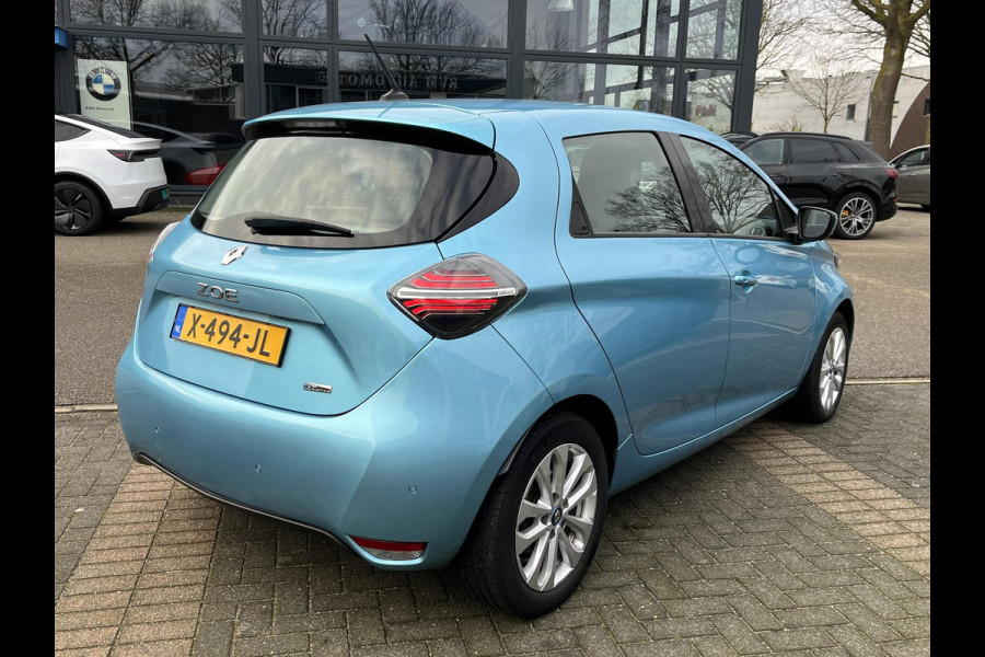 Renault ZOE R135 Intens 52 kWh VAN: €16.900- VOOR: €13.877,- UW EINDEJAARSVOORDEEL: €3.023 |SOH 94% KOOPACCU | 3-FASE LADER + SNELLAADFUNCTIE | STOEL + STUURWIELVERWARMING | CAMERA | NAVI |Rijklaar geleverd met 12 maanden BOVAG-garantie