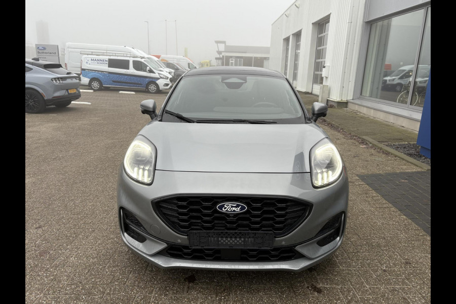 Ford Puma 1.0 EcoBoost Hybrid ST-Line 125pk | Winterpack | Driver Assistance Pack | Trekhaak afneembaar | Panorama dak | Matrix Led | 19 inch licht metaal | Reserve wiel | Comfort Pack