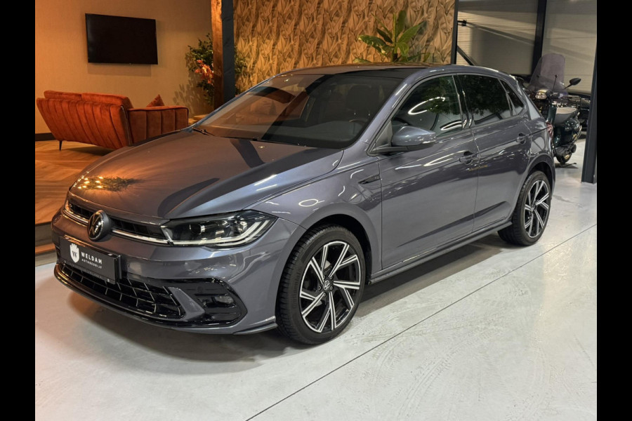 Volkswagen Polo 1.0 TSI 3x R-Line Garantie Pano IQ. Matrix Led Carplay Camera Keyless IQ. Drive Lane ACC Navi Clima Rijklaar