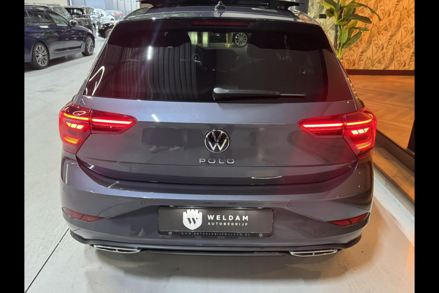 Volkswagen Polo 1.0 TSI 3x R-Line Garantie Pano IQ. Matrix Led Carplay Camera Keyless IQ. Drive Lane ACC Navi Clima Rijklaar