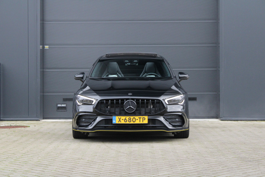 Mercedes-Benz CLA-Klasse Shooting Brake AMG 35 4MATIC Premium Plus | FULL OPTION! | SCHAALSTOELEN | STOELKOELING | PANO | HUD | BURMESTER | KEYLESS | 360 |