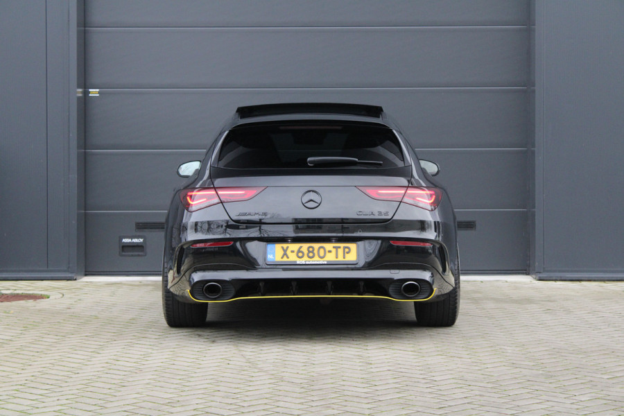 Mercedes-Benz CLA-Klasse Shooting Brake AMG 35 4MATIC Premium Plus | FULL OPTION! | SCHAALSTOELEN | STOELKOELING | PANO | HUD | BURMESTER | KEYLESS | 360 |