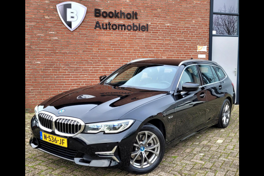 BMW 3 Serie Touring 320e LUXURY, Mokka Sport-leder, Stuurverw. Laser (1e eig. NL NAP)