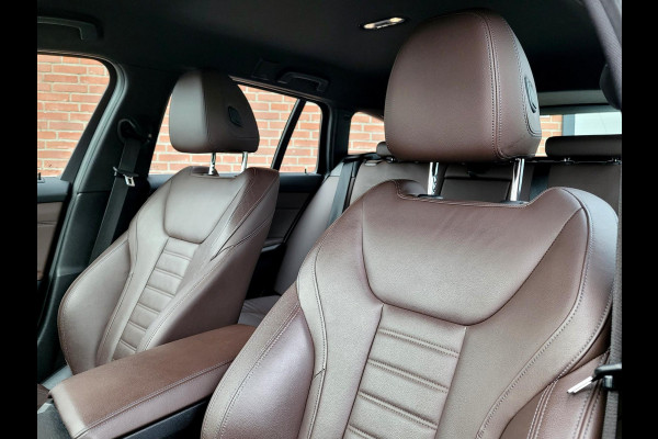 BMW 3 Serie Touring 320e LUXURY, Mokka Sport-leder, Stuurverw. Laser (1e eig. NL NAP)
