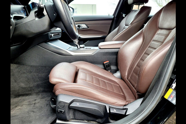 BMW 3 Serie Touring 320e LUXURY, Mokka Sport-leder, Stuurverw. Laser (1e eig. NL NAP)