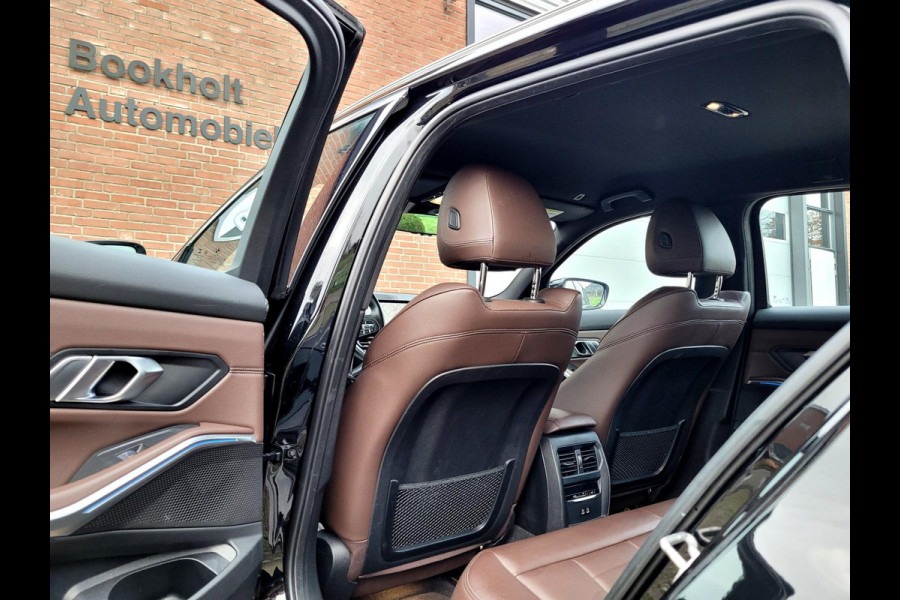 BMW 3 Serie Touring 320e LUXURY, Mokka Sport-leder, Stuurverw. Laser (1e eig. NL NAP)