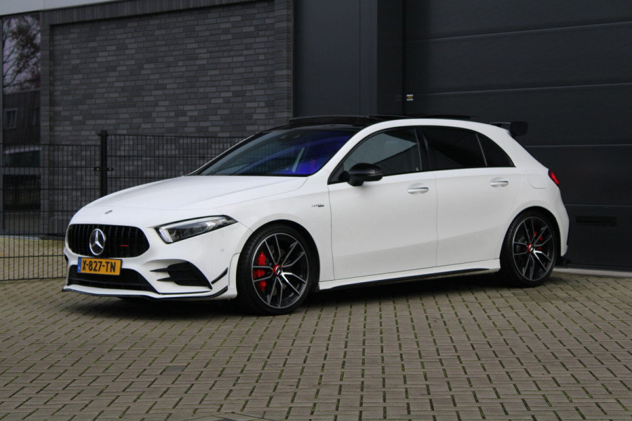 Mercedes-Benz A-Klasse AMG 35 4MATIC Edition 1 | FULL OPTION! | SCHAALSTOELEN | PANO | BURMESTER | STERRENHEMEL | HUD | MEMORY | 360 |