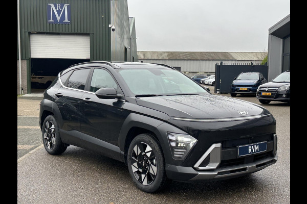 Hyundai Kona 1.6 GDI HEV Premium Sky FULL HYBRID | NIEUWE AUTO MET REGISTRATIE | VOLLE AUTO! | FABR GARANTIE T/M 12-2029| PANO | STOEL VENTILATIE EN VERWARMING| STUUR VERWARMING| SUPER COMPLEET!|