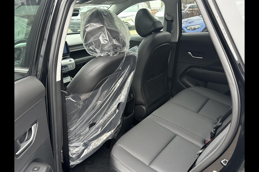 Hyundai Kona 1.6 GDI HEV Premium Sky FULL HYBRID | NIEUWE AUTO MET REGISTRATIE | VOLLE AUTO! | FABR GARANTIE T/M 12-2029| PANO | STOEL VENTILATIE EN VERWARMING| STUUR VERWARMING| SUPER COMPLEET!|