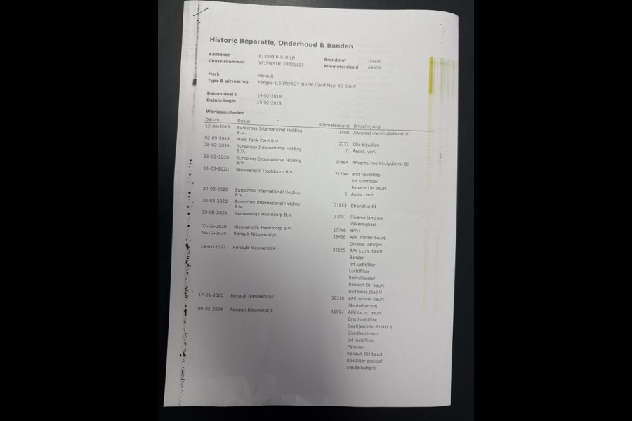 Renault Kangoo 1.5 dCi 90 Energy Comfort Maxi AIRCO / CRUISE CONTROLE / NAVI / L2H1 / TREKHAAK / EURO 6