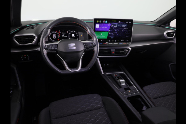 Seat Leon Sportstourer 1.5 TSI e-Hybrid FR PHEV First Edition 204 pk Automaat | Verlengde garantie | Navigatie | Parkeersensoren | Achteruitrijcamera | Adaptieve cruise control |