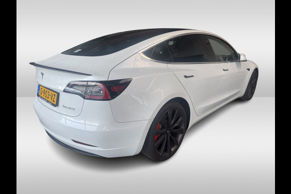 Tesla Model 3 Performance AWD 75 kWh / Autopilot / Panoramadak / Camera / Leder / 20'' / Leder / Premium Audio
