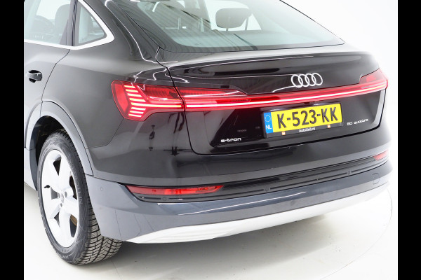 Audi e-tron Sportback 50 quattro Business edition Plus 71 kWh | Panoramadak | Luchtvering | Camera | Leder | Adaptive Cruise | Memory