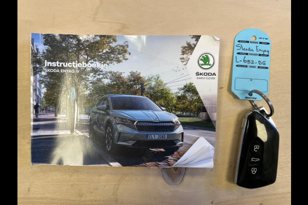 Škoda ENYAQ iV 60|TREKH|HEAD-UP|ELEK. INTER.+A-KLEP|STUURVERW|ACC|APPLE CARPLAY/ANDROID|CAMERA|NAVI|NAP|NL-AUTO|INCL. BTW|1e EIG|